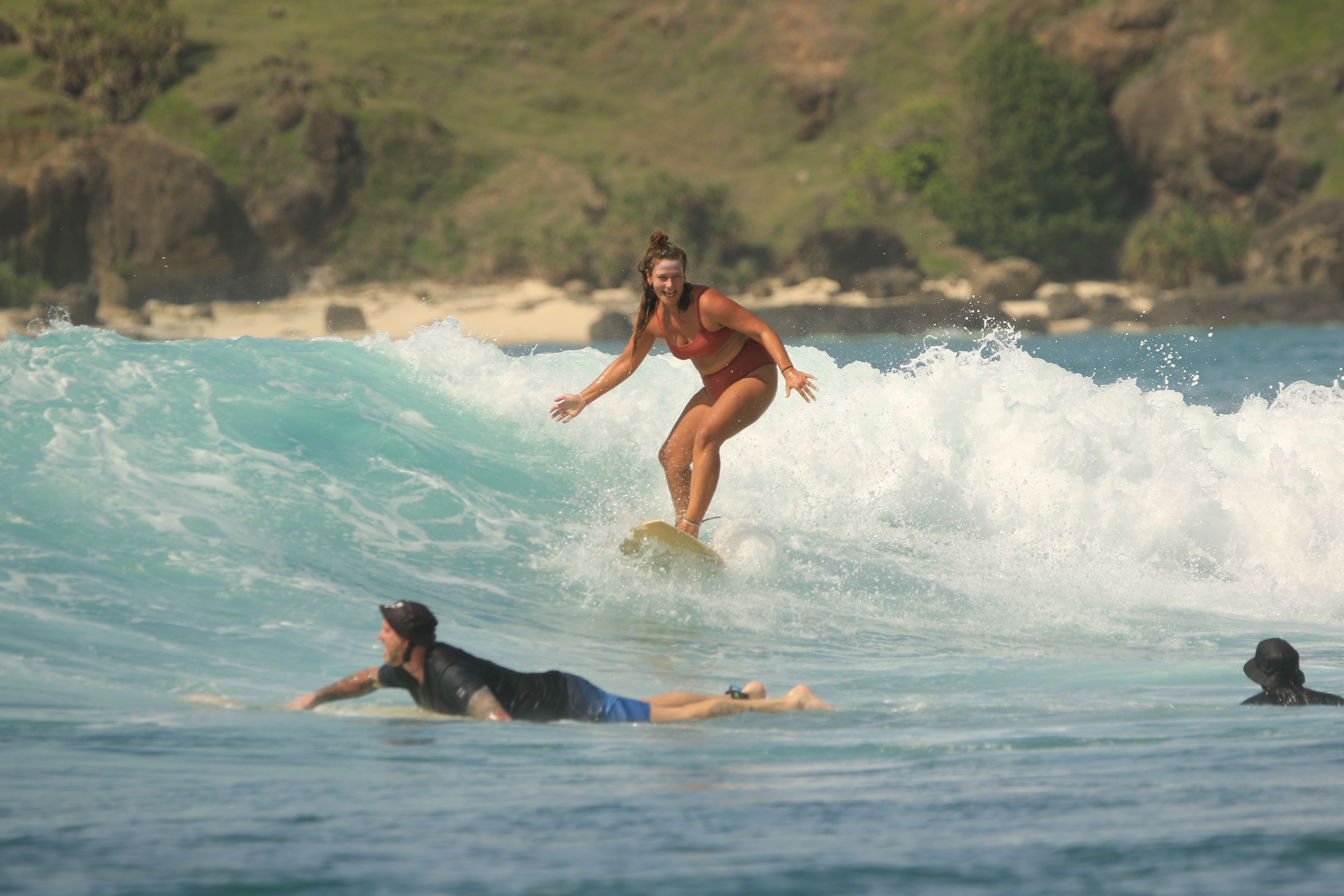 Surf session Lombok